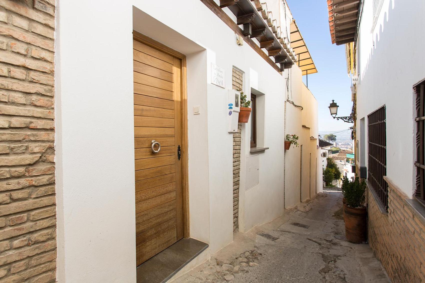 Apartamento Con Terraza Y Cochera Albaycin Granada Kültér fotó